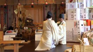 玉前神社　平成27年　御田植祭　奉告祭