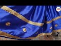 ਘੱਗਰਾ ਬਣਾਉਣਾ how to cutting and stitching ghaghra punjabi jagoo dress step by step tutorial