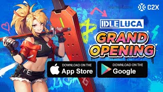 IDLE LUCA (Global) Android iOS Gameplay APK (by Com2uS)