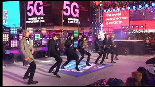 BTS - 'Boy with Luv' (Live Performance at New York Times Square 타임스퀘어 New Year's
