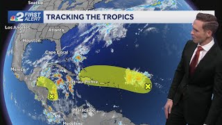 Monitoring two areas of interest in the tropics