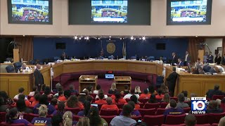 Miami-Dade commissioners discuss budget, proposal to give themselves raise