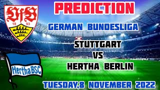 Stuttgart vs Hertha Berlin Prediction and Betting Tips | November 8th 2022
