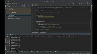 #Python Crash Course - Iteration, While Loops