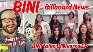 latin artist collab?!?! BINI Talks ‘BINIverse’ EP - Billboard News Interview reaction