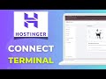 How to Connect Hostinger Terminal Using SSH Step by Step