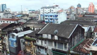 アキーラさん観察！ミャンマー・ヤンゴン市街,Yangon,Myanmer