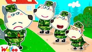 Wolfoo Family Become Soldiers for 24 Hours - Kids Stories About Family 🤩 @WolfooCanadaKidsCartoon