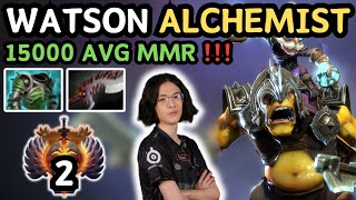 🔥 WATSON ALCHEMIST Safelane Carry 7.37e 🔥 1152 XPM Rank 2 Europe - Dota 2