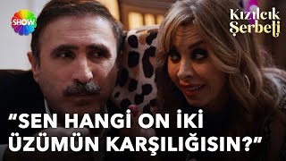 Haluk ve Sevtap'ın masa altında romantik dakikaları! | Kızılcık Şerbeti 89. Bölüm