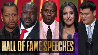 2 Hours of the Most Memorable Basketball Hall of Fame Enshrinement Speeches