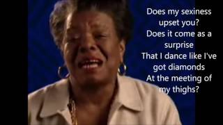 Still I Rise  BY Maya Angelou with lyrics