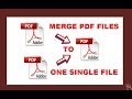 how to merge different PDF files in to one single pdf file (one below another) how to merge different PDF files in to one single pdf file (one below another)