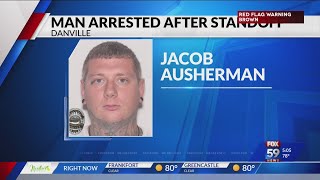 ‘Dangerous’ wanted man briefly on the run in Danville; captured after standoff