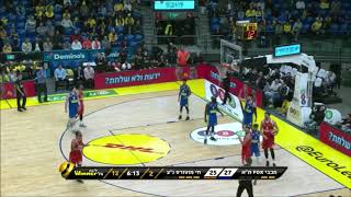 Jeff Withey against Maccabi FOX Tel Aviv (14 PTS - 11 REBS - 3 ASTS - 3 BLKS) 05.01.2020