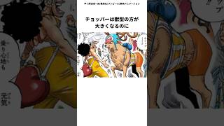 チョッパーに関する面白い雑学 #ワンピース #onepiece #shorts