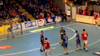 EHF-CUP (13.02.2010) Achtelfinale Benfica Lissabon vs. TBV Lemgo Part 2 (Michael Kraus 7 Meter)