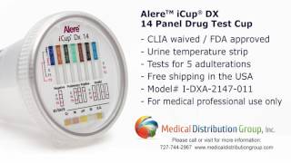 Alere iCup DX 14 Panel Drug Test Cup I-DXA-2147-011