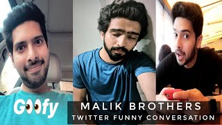 Armaan Malik & Amaal Mallik Twitter Funny Conversation || Armaan Sir Kuch Samjhao || SLV 2019