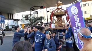 平成27年度　葛飾 金町 葛西神社 例大祭 【 南町自治会神輿 渡御 】