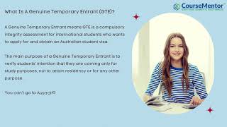 Genuine Student Test Australia: Everything About Genuine Temporary Entrant (GTE)