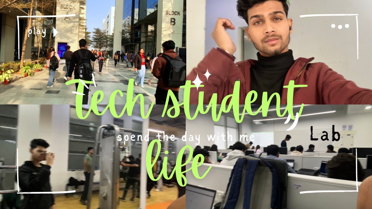 Vlog 1 Tech Student Life College Life Manage Youtube