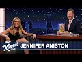 Jennifer Aniston Addresses the Many Rumors About Her & She Brings Out Her Dog Clyde!