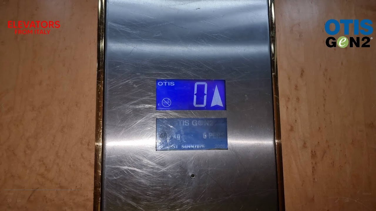 2 2006 Otis Gen2 Mrl Traction Elevators Hotel Carlton Venice