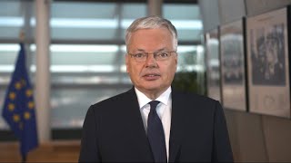 #vdLcommission: Presentation message by Didier Reynders