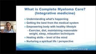 COVID 19 & Myeloma: How to Maximize your Health, Happiness and Immune Function While at Home