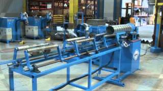 Spiro International SA - Tubeformer Smart - Spiral duct machine. Spiral machine.