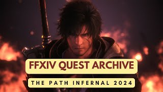 Final Fantasy XVI Crossover: The Path Infernal 2024 | No Commentary | FFXIV Quest Archive