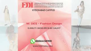 MDES in Fashion Design Course | Admission, Fee, Career Option and Salary after Fashion Design