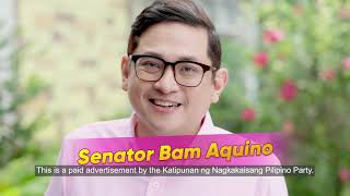 Senator Bam Aquino, Ama ng Libreng Kolehiyo!