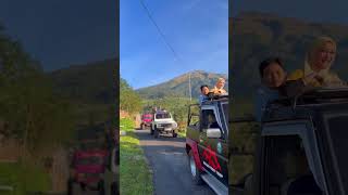 ASIKNYA NAIK JEEP DI DAERAH GUNUNG SUMBING WONOSOBO