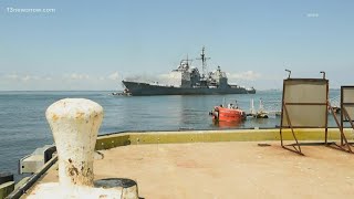 USS San Jacinto to return this week