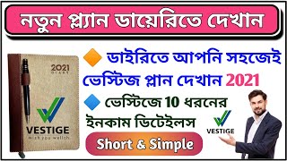 ভেস্টিজ মার্কেটিং প্ল্যান ডাইরিতে আমরা কিভাবে দেখাবো // How To Sow Vestige Business Plan On Dairy