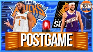 KNICKS SUNS POSTGAME, Brunson & KAT Cook in Shootout, Road Trip, Streaking, NBA News