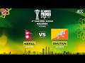 NEPAL (WOMEN) vs BHUTAN (WOMEN) | ACC Women's Premier Cup 2026 | Match 12