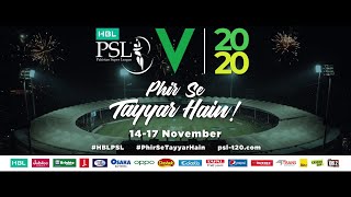 #PhirSeTayyarHain | HBL Pakistan Super League 2020 | TVC