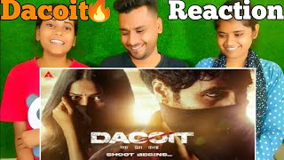 Dacoit Title Teaser | Dacoit Title Teaser Reaction