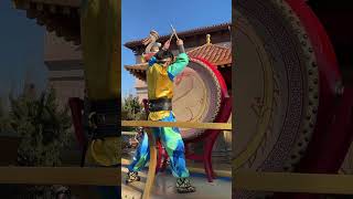 Big drum | Universal Mega Movie Parade | Universal Studios Beijing | 敲大鼓 | 環球大巡遊 | 北京環球影城