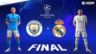 FC 24 - Manchester City Vs Real Madrid (Ft Mbappe) | Final Champions League | 4K