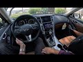 2024 infiniti q50 luxe pov driving impressions