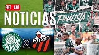 Palmeiras confirma favoritismo contra o time do Ituano.