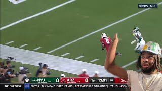 Reacting to Arizona Cardinals vs New York Jets