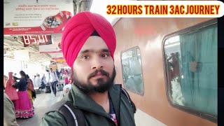 Vlogs104#Train 22450 Paroviter samparak Kranti 3class AC Journey