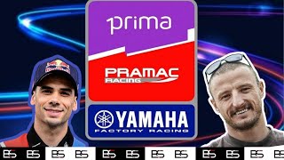 SERAMMMM⚡⚡MOTO GP TEST PRIMA PRAMAC YAMAHA | JACK MILLER AND MIGUEL OLIVIERA 🔵🟣