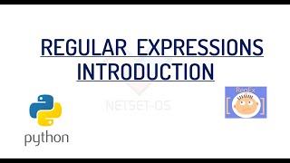 Regular Expressions With Python (String) | Regex Tutorial Part-1
