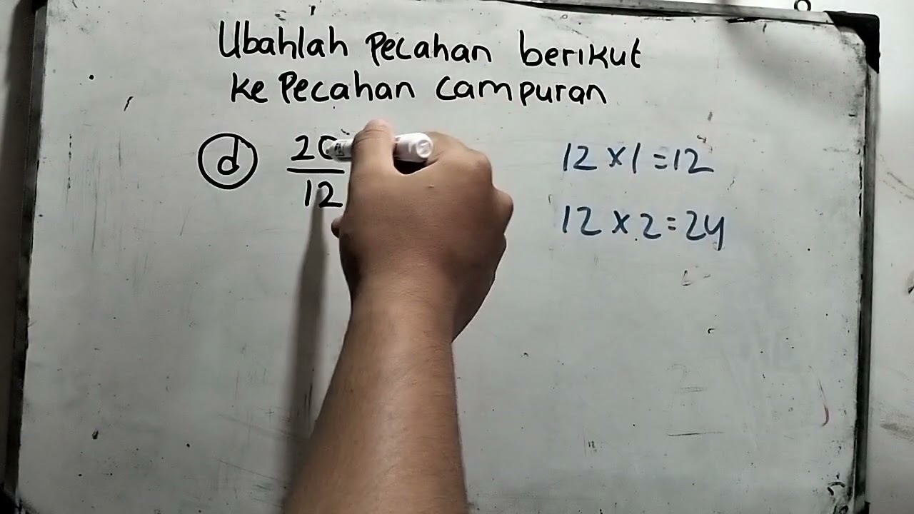 Pecahan Campuran Dari 20/12 | Ubahlah Pecahan Berikut Ke Bentuk Pecahan ...